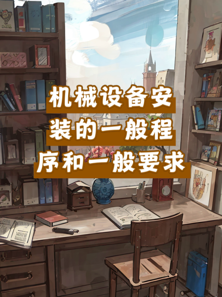 機械設(shè)備安裝的一般程序與一般要求及普通機械設(shè)備安裝服務(wù)解析